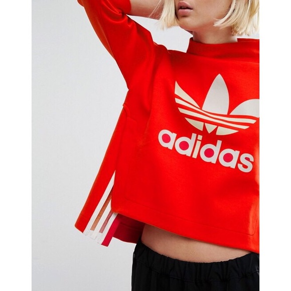 adidas Tops - NWT Adidas Originals | Cropped Sweatshirt